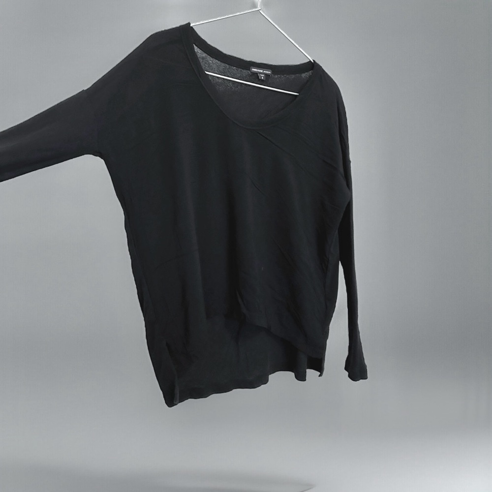 Sz 0 James Perse Long Sleeve Box Top